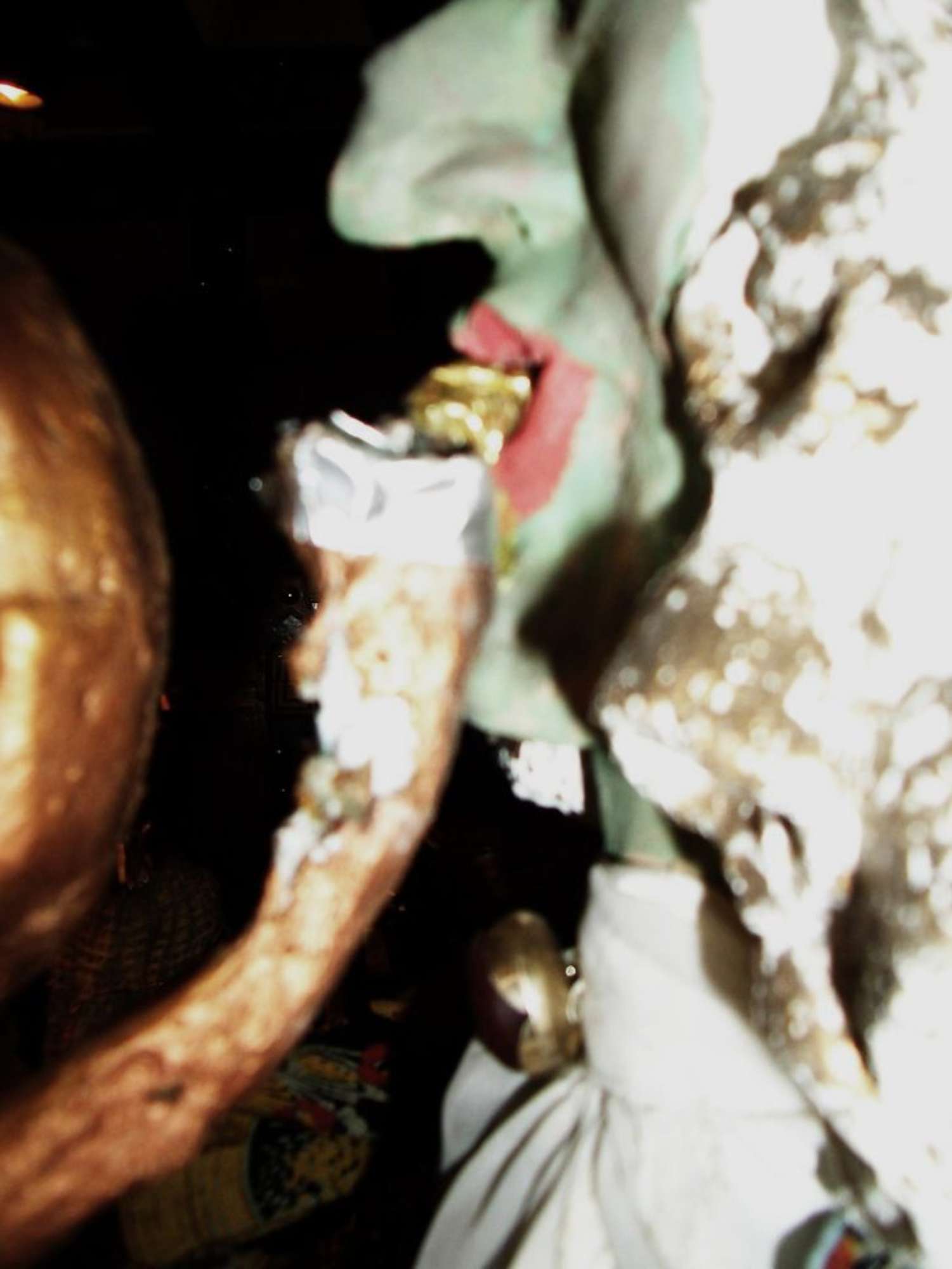 Personaggio 7 prima del restauro